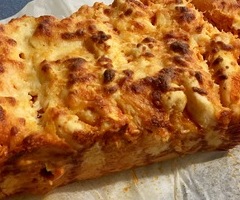 Gluten Free Buffalo Chicken Pull Apart Bread